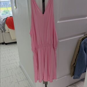 Pink Sleeveless Dress